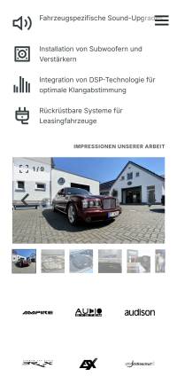 Mobile Frontend (Leistungen)