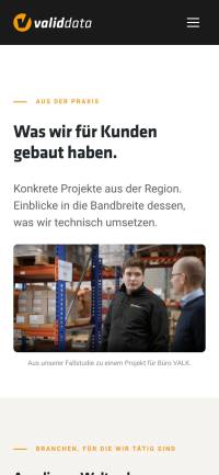 Mobile Frontend (Referenzen)