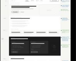 Wireframe einer Lösungsseite mit Platzhaltern und Kommentaren: H1, Problem-Statement, Nutzen-Block und der dunkel gesetzte Entscheidungshelfer