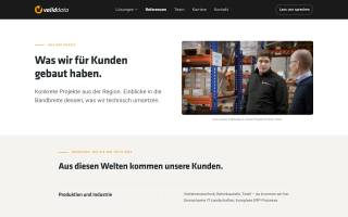 Frontend – Desktop (Referenzen)