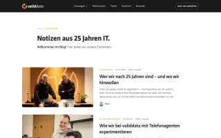 Frontend – Desktop (Blog)