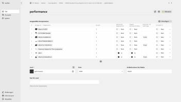 Soundpakete – Einzelansicht einer Paketstufe mit weitreichenden Konfigurationsoptionen