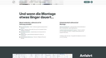 Frontend – Desktop (Team und Service)